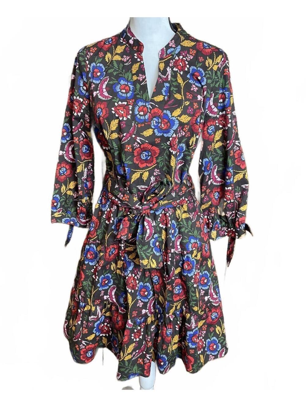 Untuckit Alana cotton floral dress medium